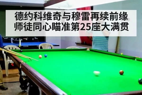 德约科维奇与穆雷再续前缘 师徒同心瞄准第25座大满贯