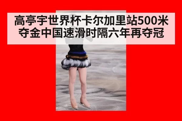 高亭宇世界杯卡尔加里站500米夺金中国速滑时隔六年再夺冠
